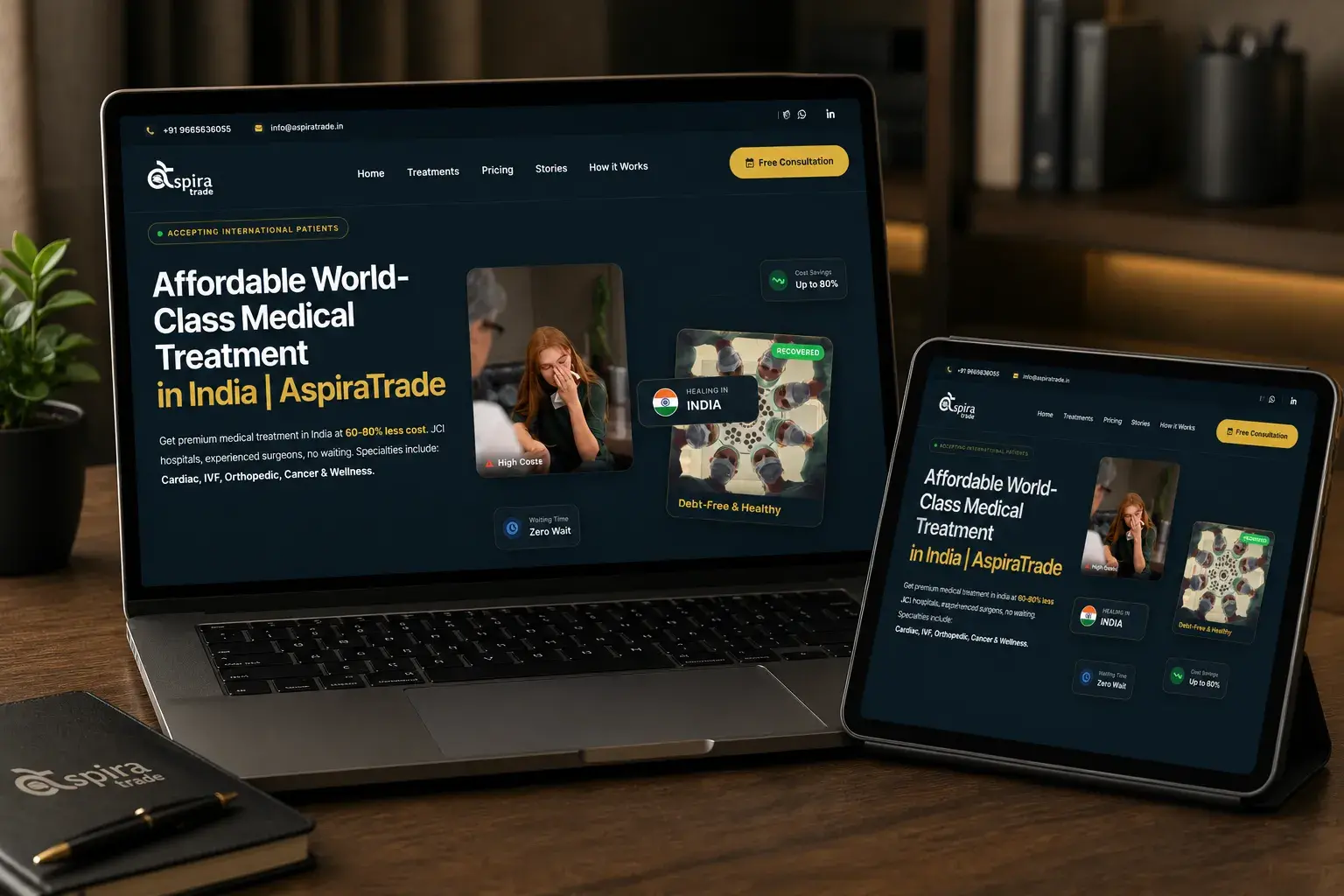 AspiraTrade Financial Portal