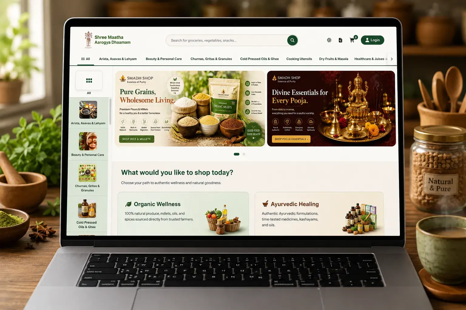 Shree Maatha Aarogya Dhaamam Shop